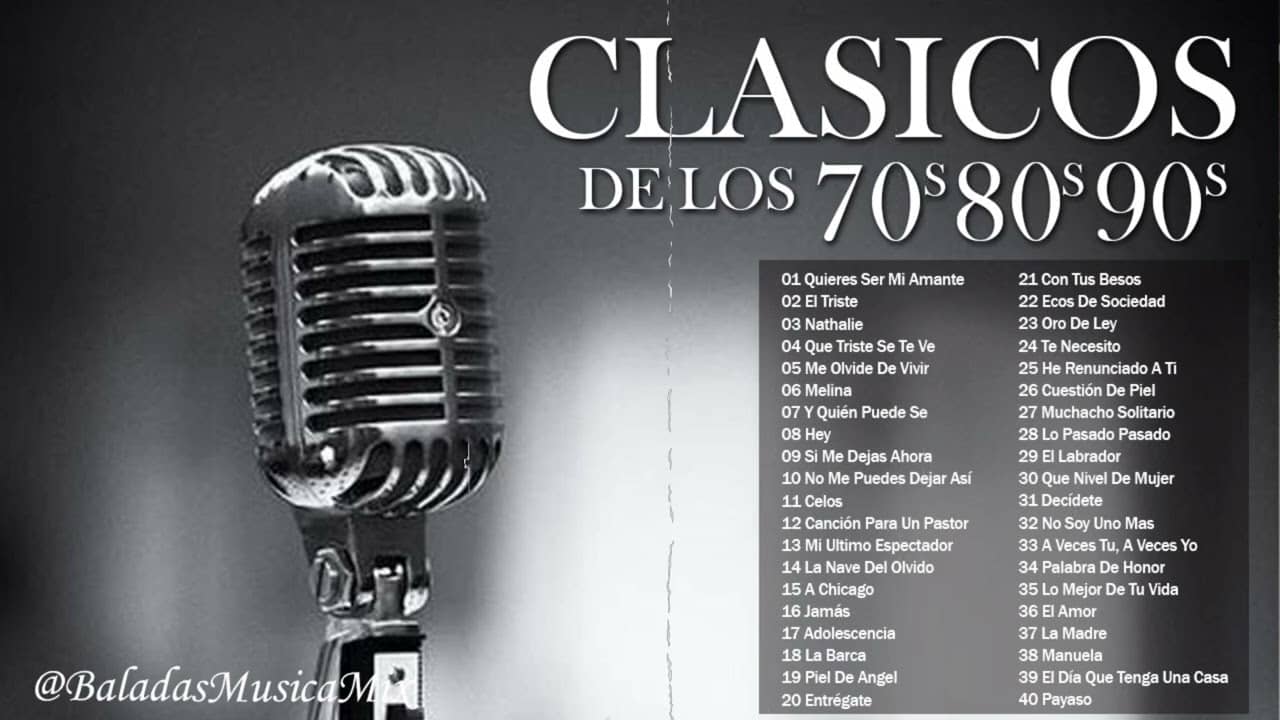 Viejitas Pero Bonitas Romanticas En Español - Clasicos de los 80s 90s -  Musica Romantica en Español - Stiri Muzica