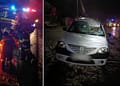 Doi pietoni, loviţi grav de o mașină, pe o șosea din Suceava. Unul a murit